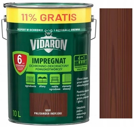 VIDARON Impregnácia 9L+11% INDICKÝ ROZANDER